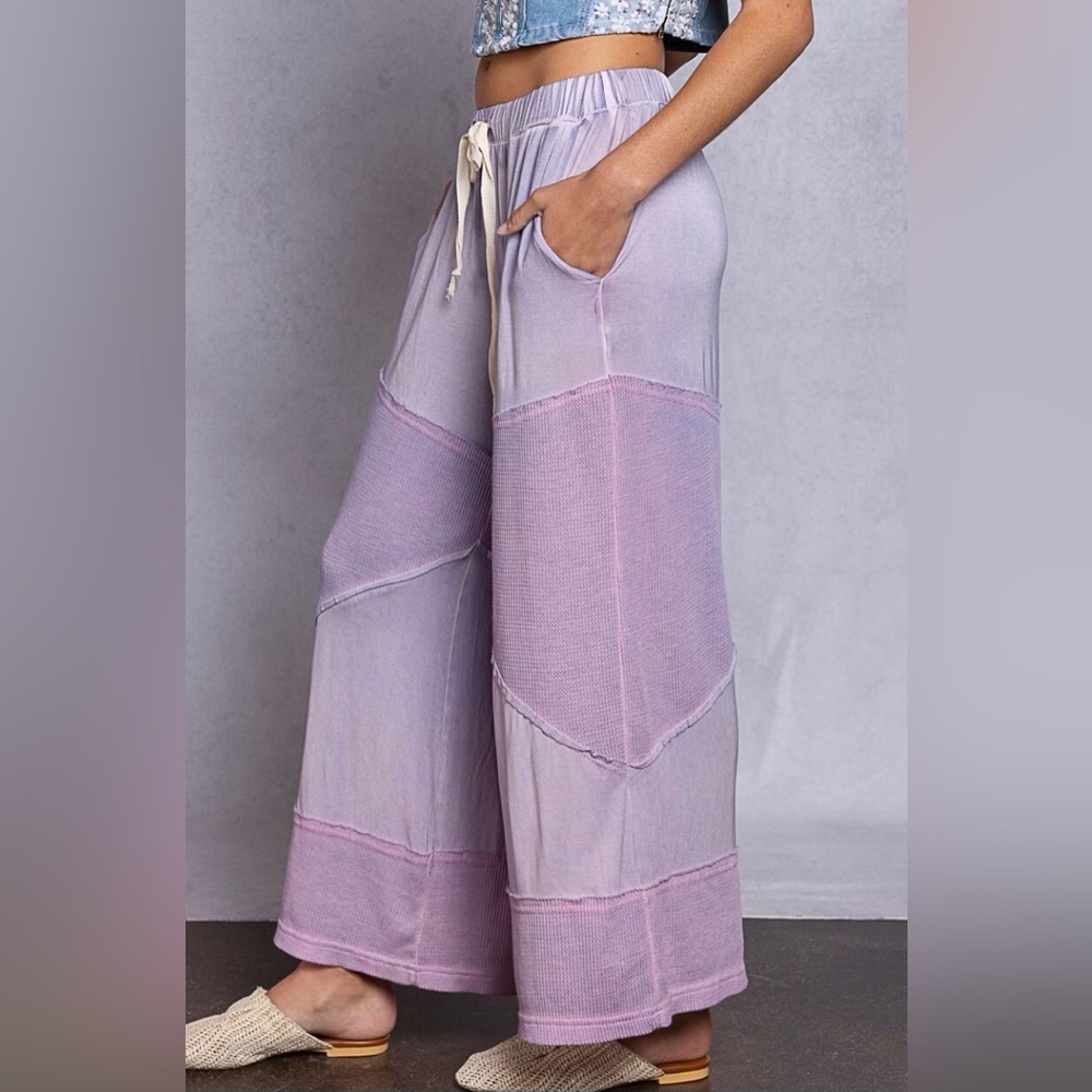 Casual Chic Culottes Wide Leg Cropped Pants - Picture 4 of 8